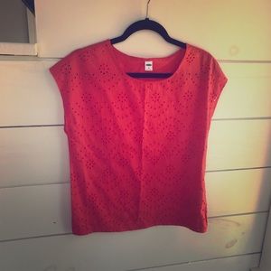 Old Navy Eyelet Top - XS NWT